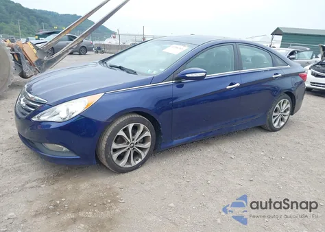 2014 Hyundai Sonata Se 2.0T from USA, damaged, VIN 5NPEC4AB4EH874737